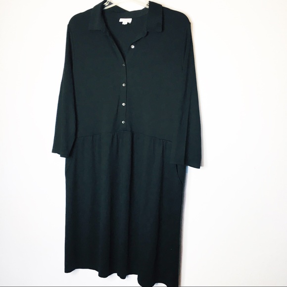 J. Jill Dresses & Skirts - J Jill Womens Black Dress Size XL With Pockets
